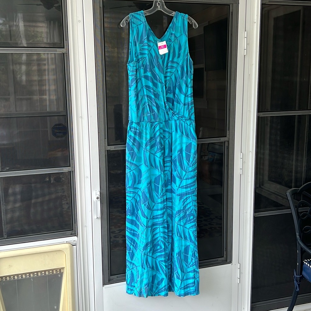 NWT Fresh Produce Palawan Palms Ophelia Jumpsuit. Size XL
